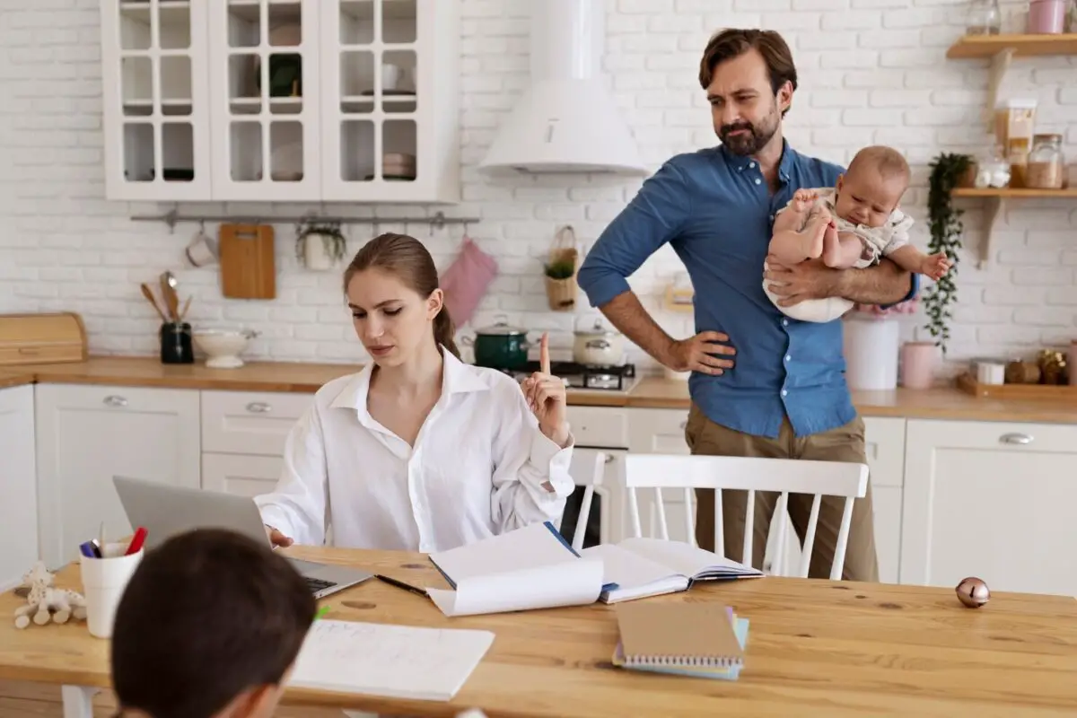 Tug-of-War Between Family and Work